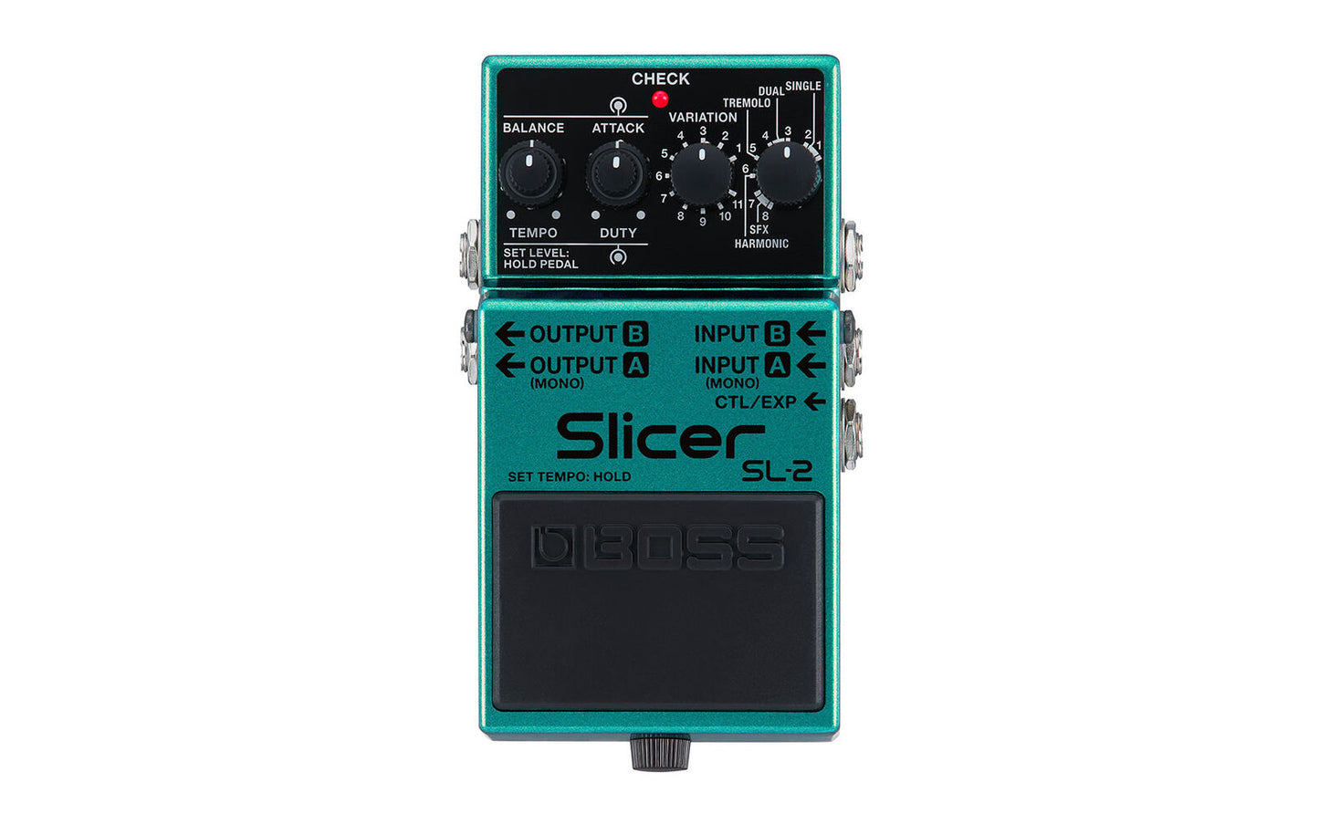 BOSS SL-2 Slicer Compact Pedal - Creative Rhythmic Effects with Filters and Multiple Output Options — view 2