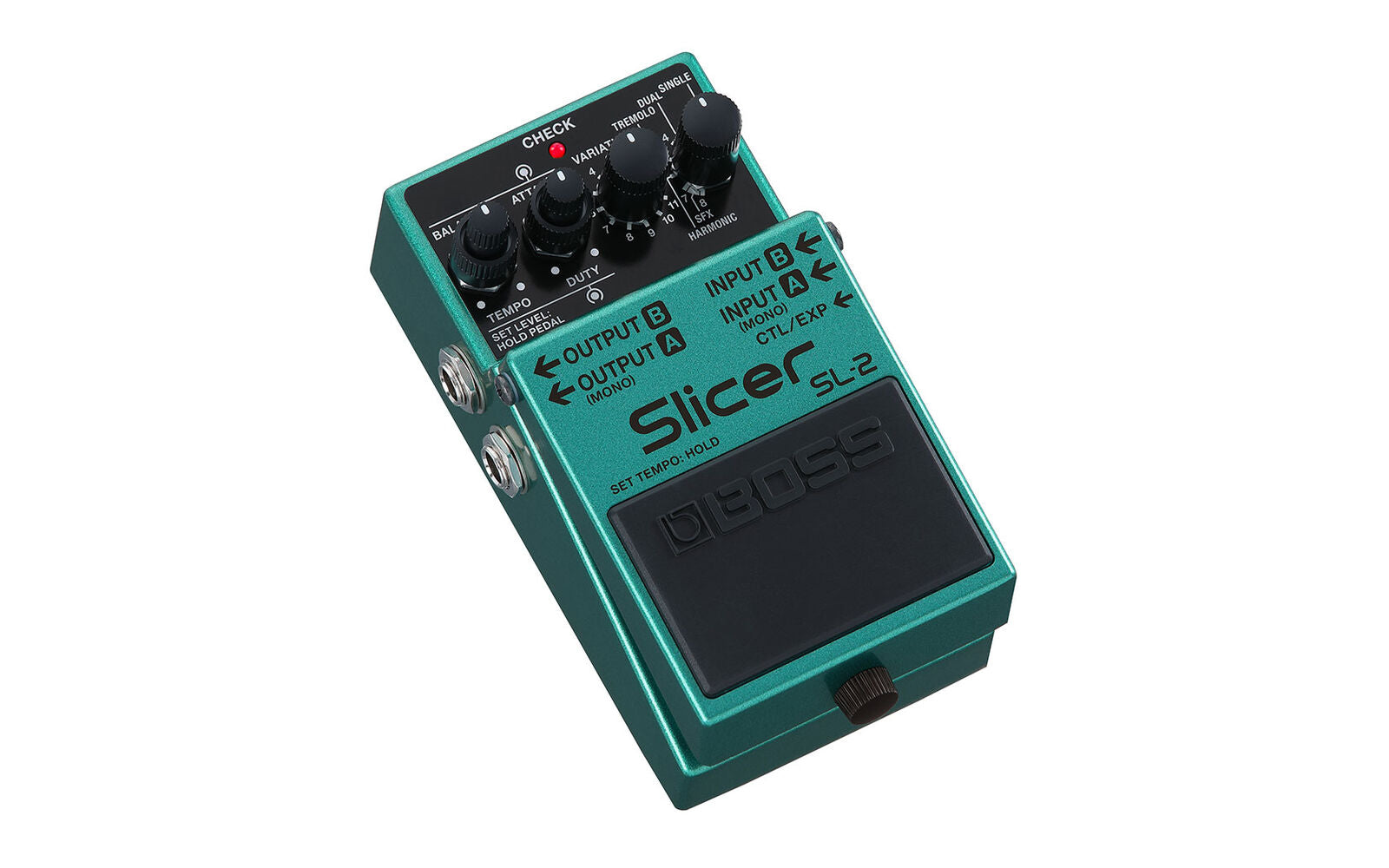BOSS SL-2 Slicer Compact Pedal - Creative Rhythmic Effects with Filters and Multiple Output Options — view 3