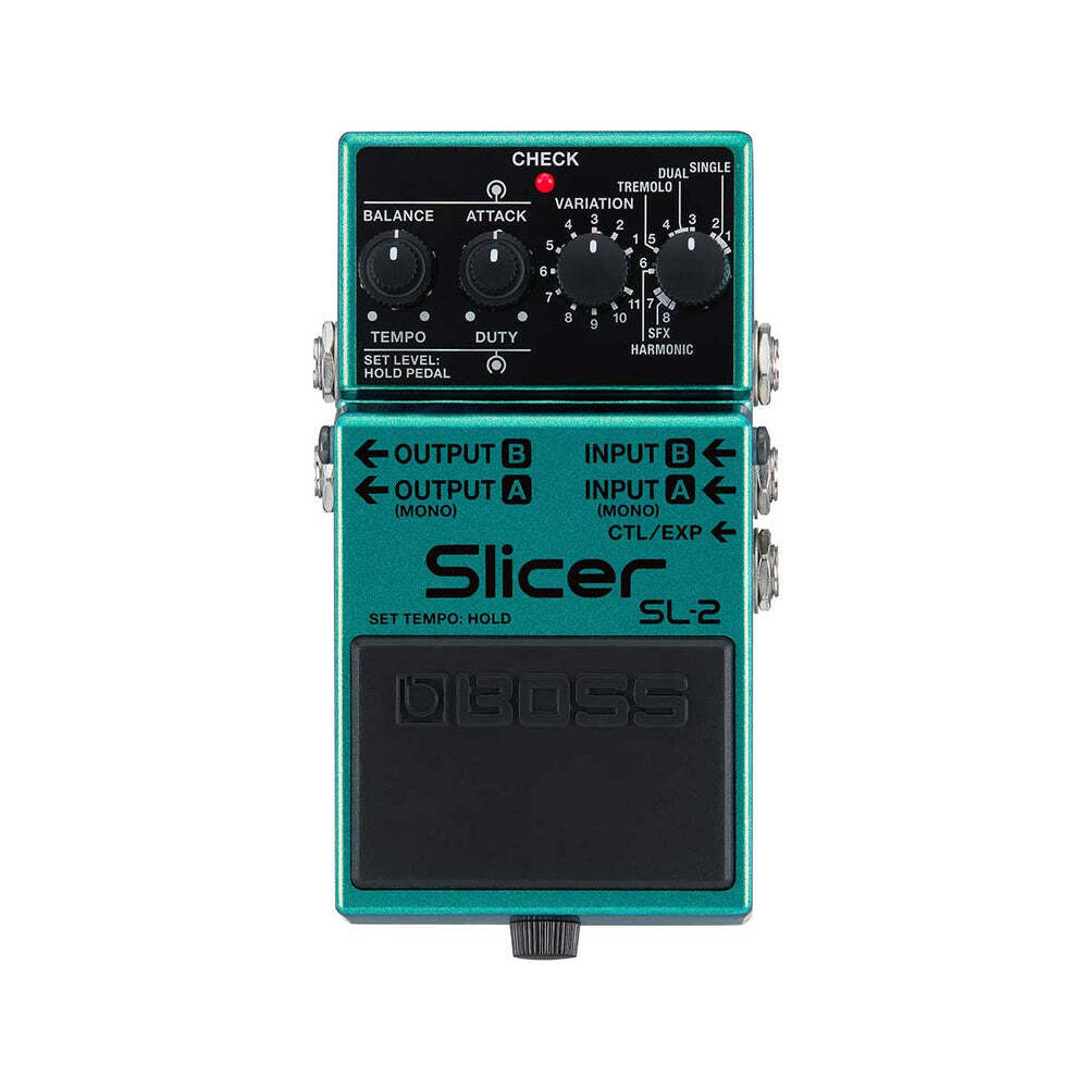 BOSS SL-2 Slicer Compact Pedal - Creative Rhythmic Effects with Filters and Multiple Output Options — view 7