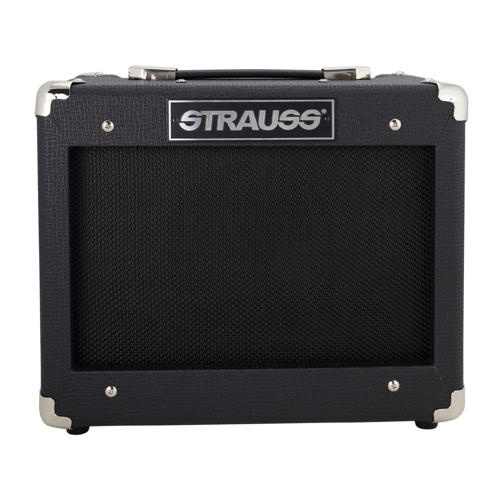 Strauss Legacy SLA-15B 15W Solid State Bass Guitar Practice Amplifier Black