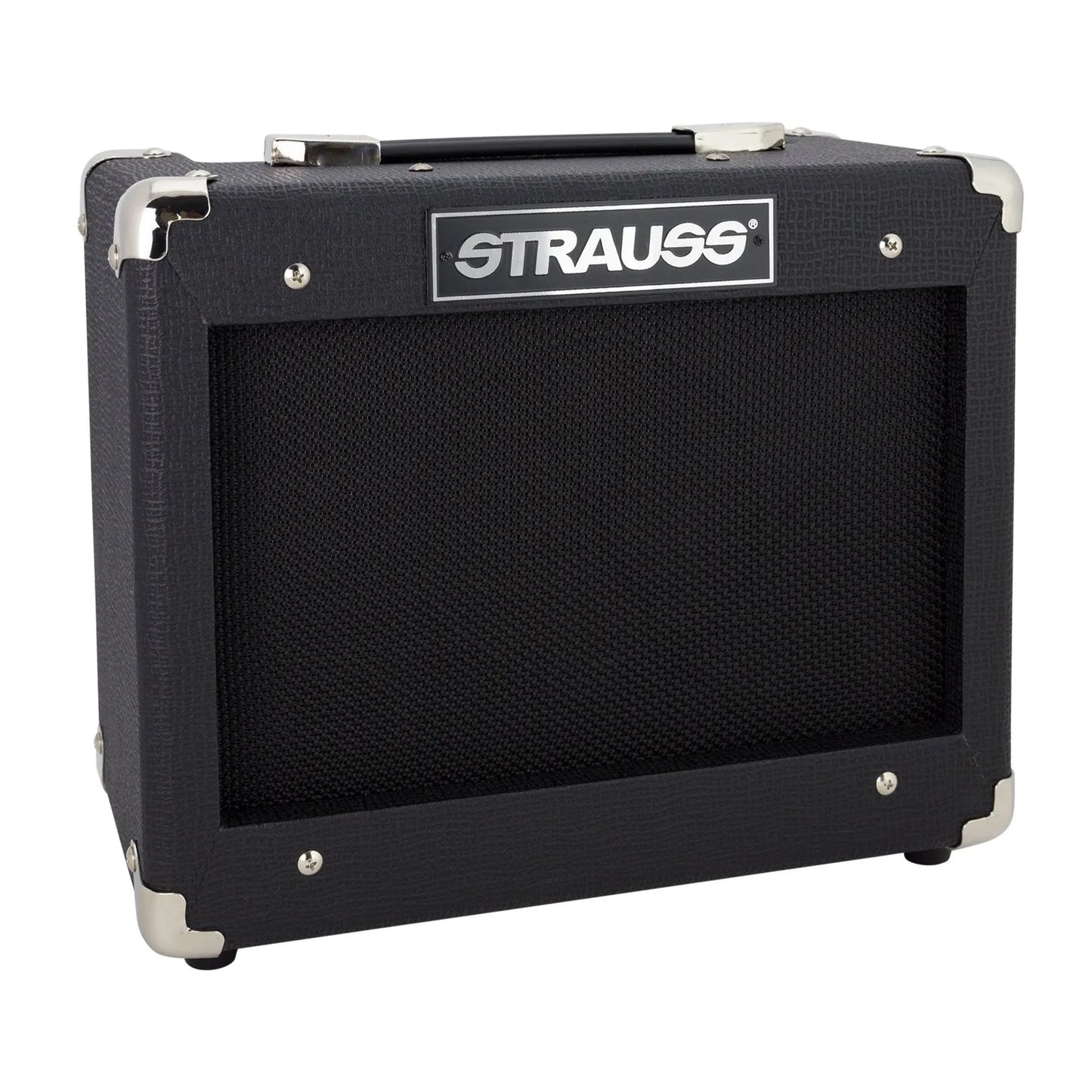 Strauss Legacy SLA-15B 15W Solid State Bass Guitar Practice Amplifier Black — view 3