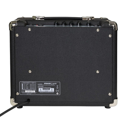 Strauss Legacy SLA-15B 15W Solid State Bass Guitar Practice Amplifier Black — view 2