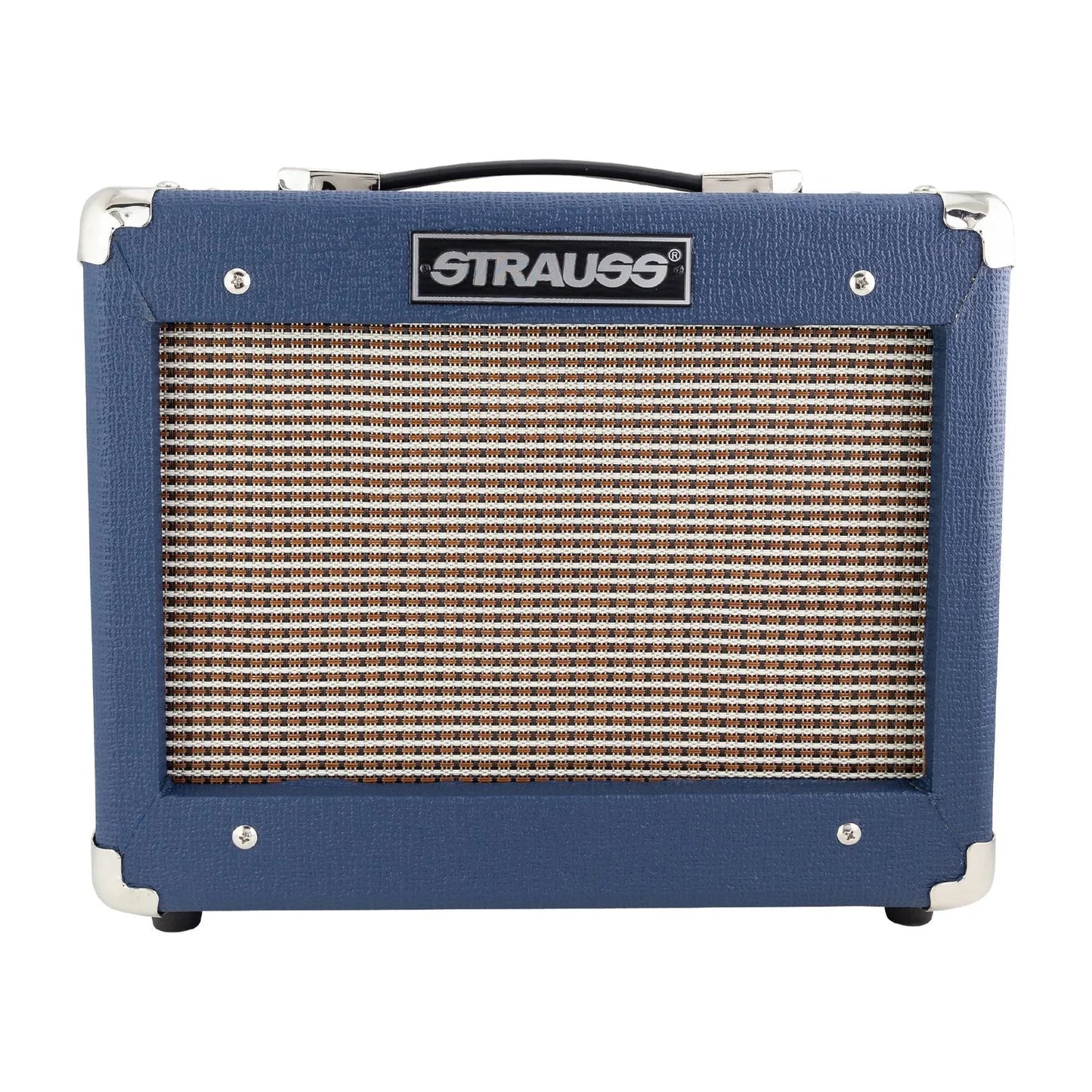 Strauss Legacy SLA-15G 15 Watt Solid State Guitar Practice Amplifier - Blue