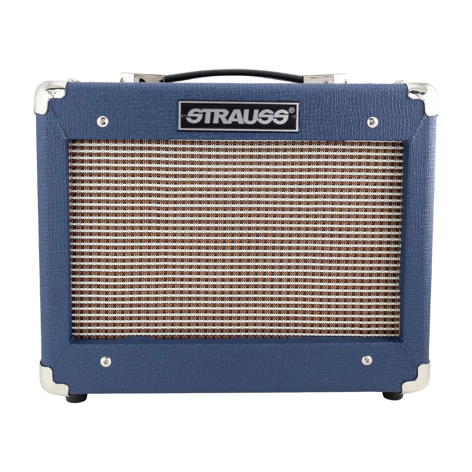 Strauss Legacy SLA-15G 15 Watt Solid State Guitar Practice Amplifier - Blue