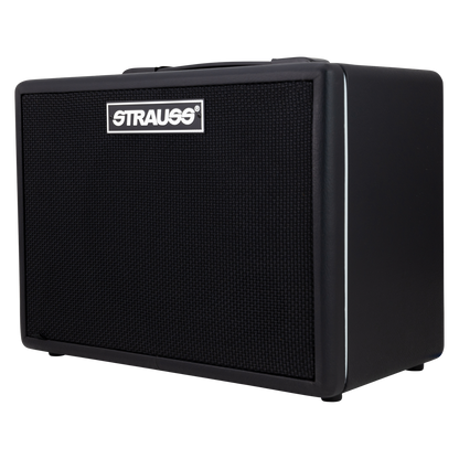 Strauss BN15 15 Watt Vintage Bass Combo Amplifier Black — view 2
