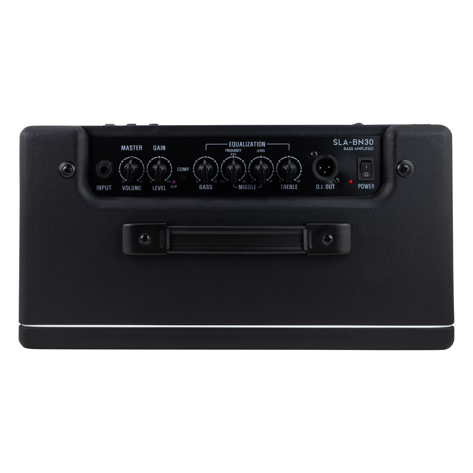Strauss BN30 30 Watt Bass Combo Amplifier with 4-Band EQ, Built-in Compressor, AUX Input, Headphone Output, and XLR DI Output — view 4