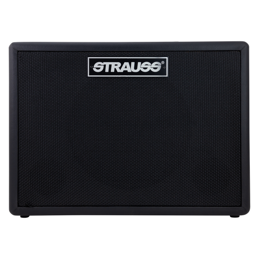 Strauss BN30 30 Watt Bass Combo Amplifier with 4-Band EQ, Built-in Compressor, AUX Input, Headphone Output, and XLR DI Output