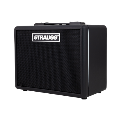 Strauss GN10 10 Watt Vintage Guitar Combo Amplifier with Built-in Overdrive and AUX Input — view 2