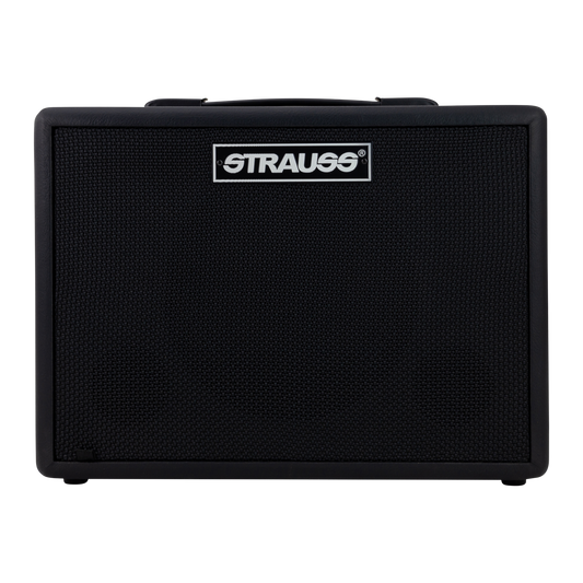 Strauss GN15 15 Watt Vintage Guitar Combo Amplifier with Built-in Overdrive and Delay