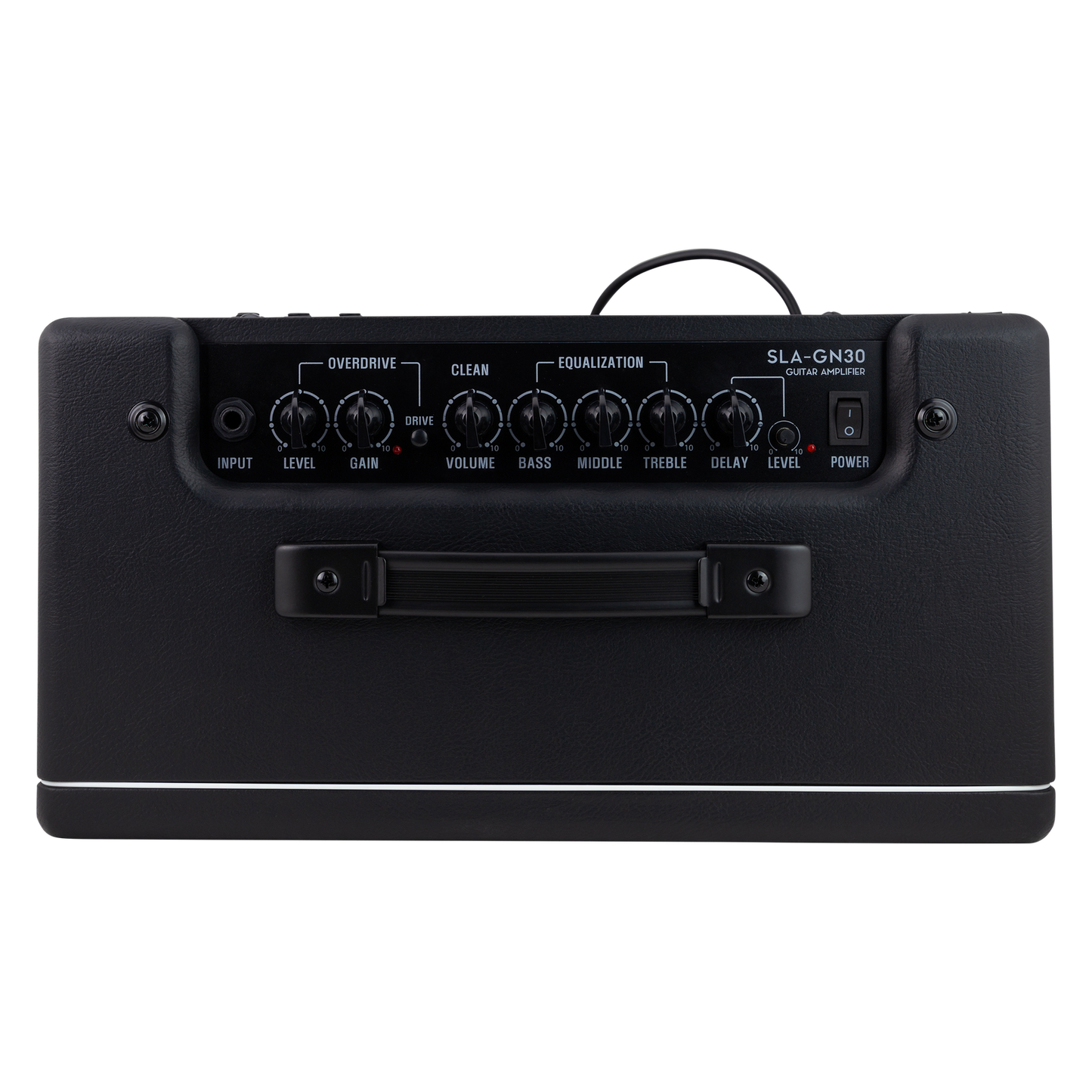 Strauss GN30 30W Vintage Guitar Combo Amplifier with Built-in Overdrive and Delay, 3-Band EQ, AUX Input, Headphone Output — view 4