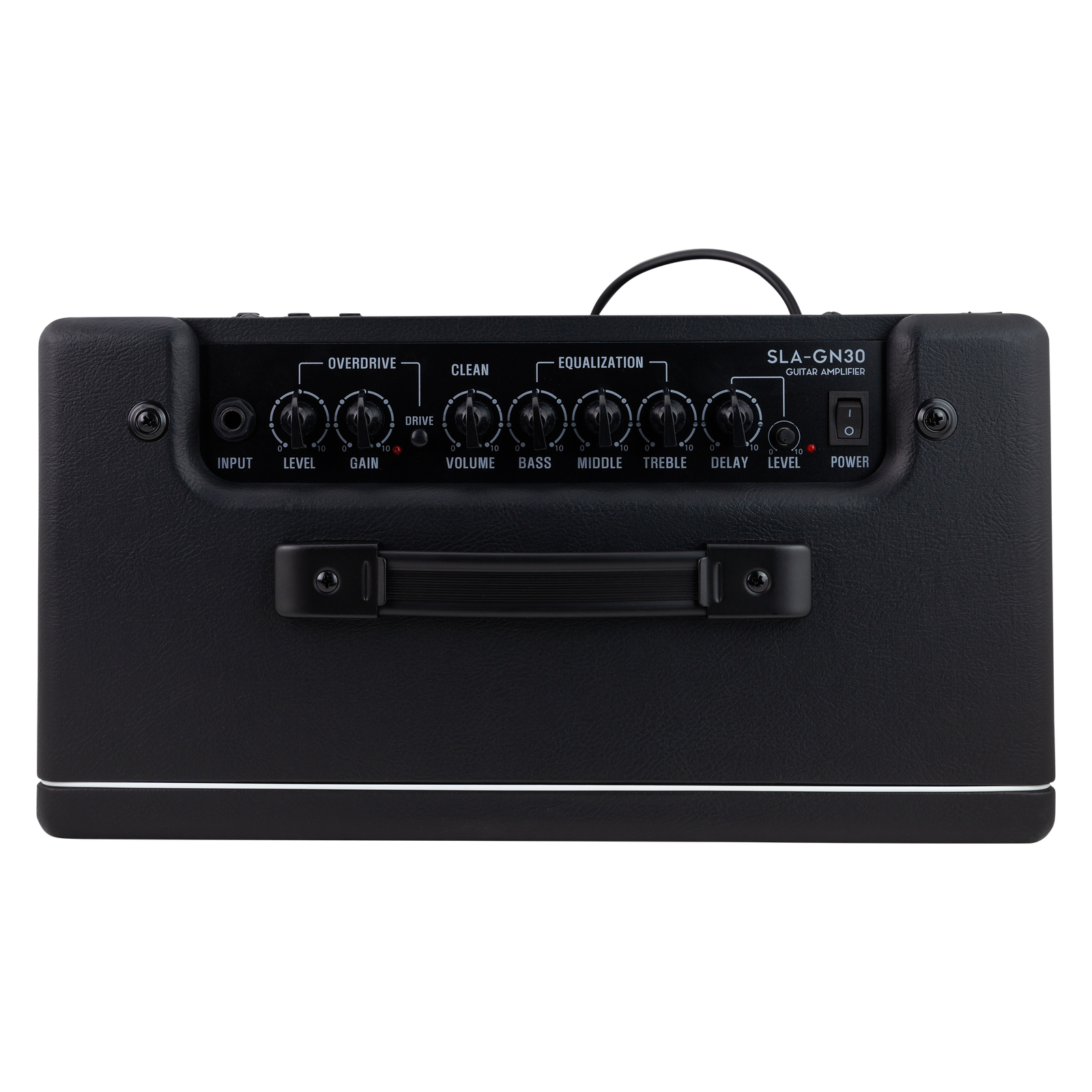 Strauss GN30 30W Vintage Guitar Combo Amplifier with Built-in Overdrive and Delay, 3-Band EQ, AUX Input, Headphone Output — view 4