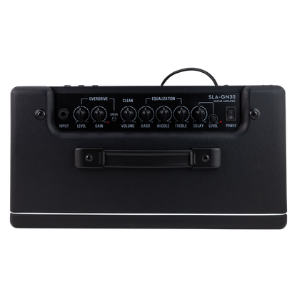 Strauss GN30 30W Vintage Guitar Combo Amplifier with Built-in Overdrive and Delay, 3-Band EQ, AUX Input, Headphone Output — view 4