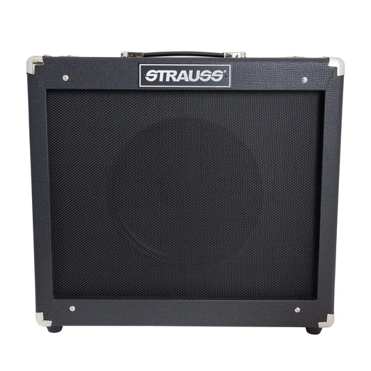 Strauss Legacy Vintage 50 Watt Combo Solid State Guitar Amplifier SLA-V50RG-BLK