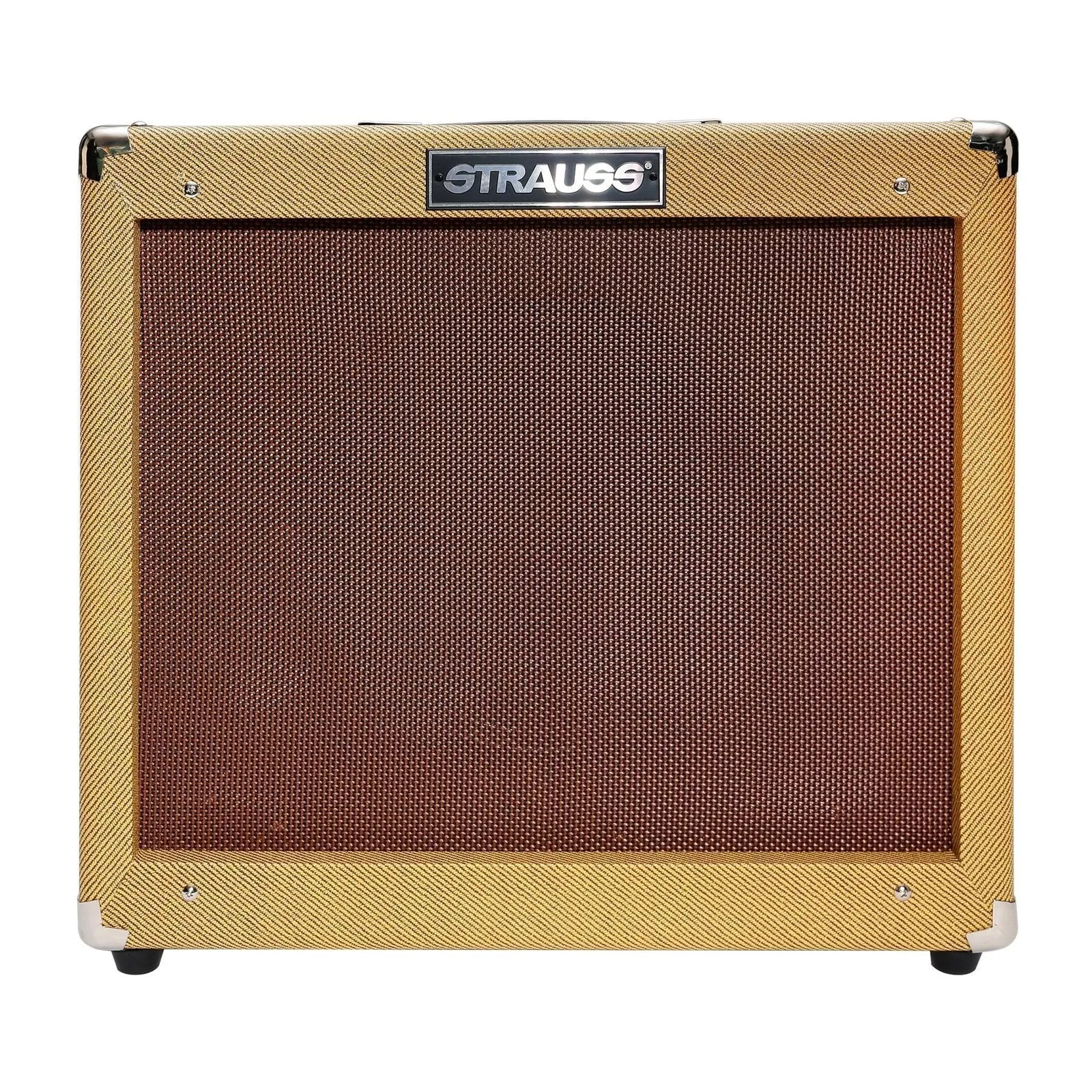 Strauss Legacy Vintage 50 Watt Combo Solid State Guitar Amplifier SLA-V50RG-TWD Tweed