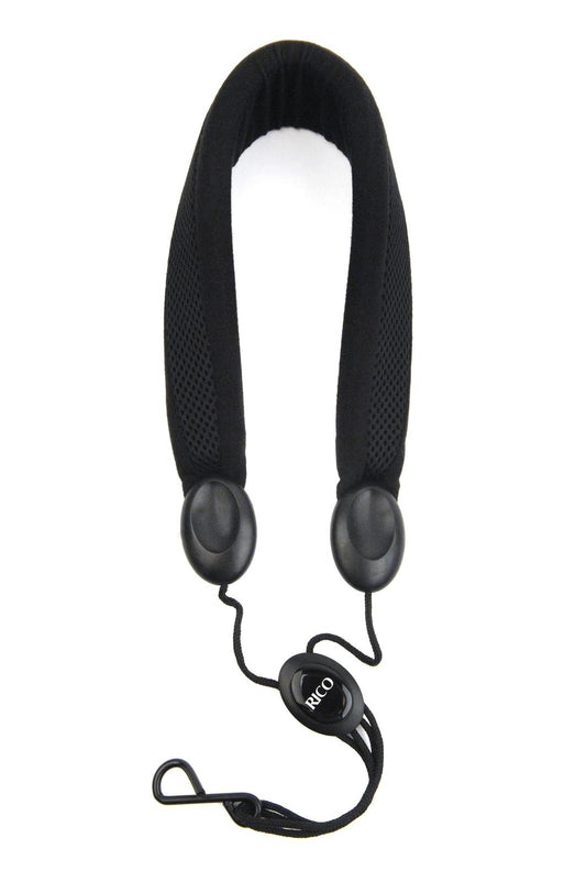 Rico Padded Saxophone Strap, Tenor/Baritone, Metal Hook
