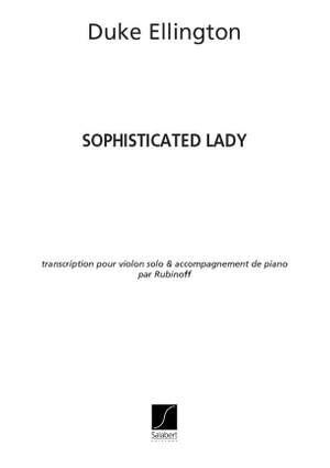Sophisticated Lady Violin Arrangement by David Rubinoff - Grade 8, Salabert Editions