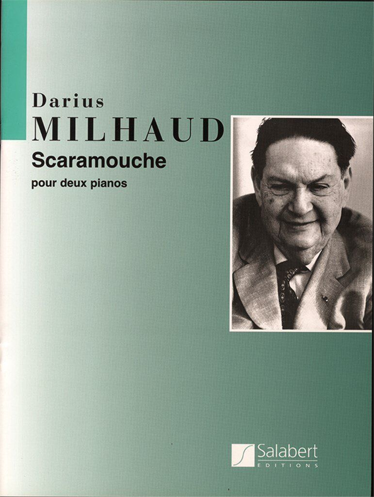 Milhaud - Scaramouche for 2 Pianos 4 Hands, Salabert Editions