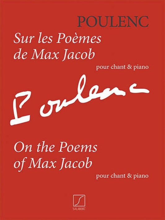 On The Poems Of Max Jacob Voice/Piano