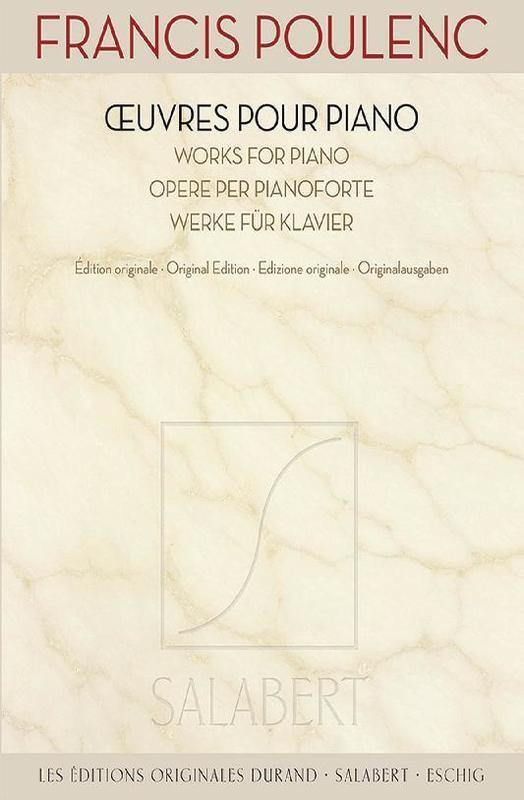 Francis Poulenc - Works For Piano