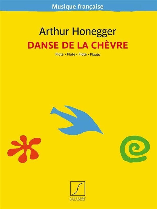 Honegger - Danse de la Chevre for Flute Solo, 28 Pages, Musique Francaise Series