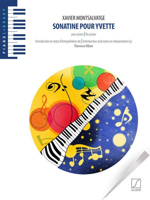 Montsalvatge: Sonatine pour Yvette for Piano - Salabert Editions - 20 Pages - Piano Solo - Durand-Salabert-Eschig-Piano Library