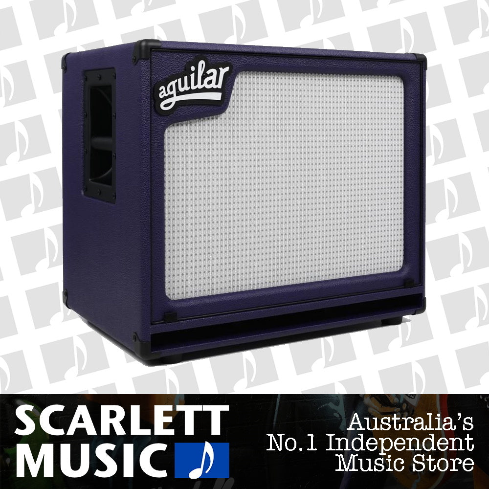 Aguilar SL-115 1x15 400w 8 Ohm Lightweight Bass Cabinet Ltd Ed Purple — view 2