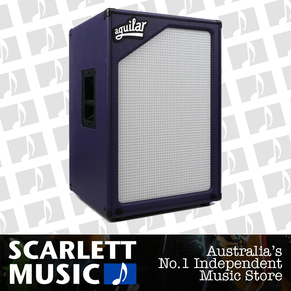 Aguilar SL-212 2x12 500w 4 Ohm Lightweight Bass Cabinet Ltd Ed Purple — view 2