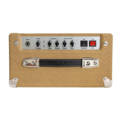 Strauss SM-T5 5 Watt Tweed Valve Combo Amplifier with Dual Channels and Celestion Speaker — view 4