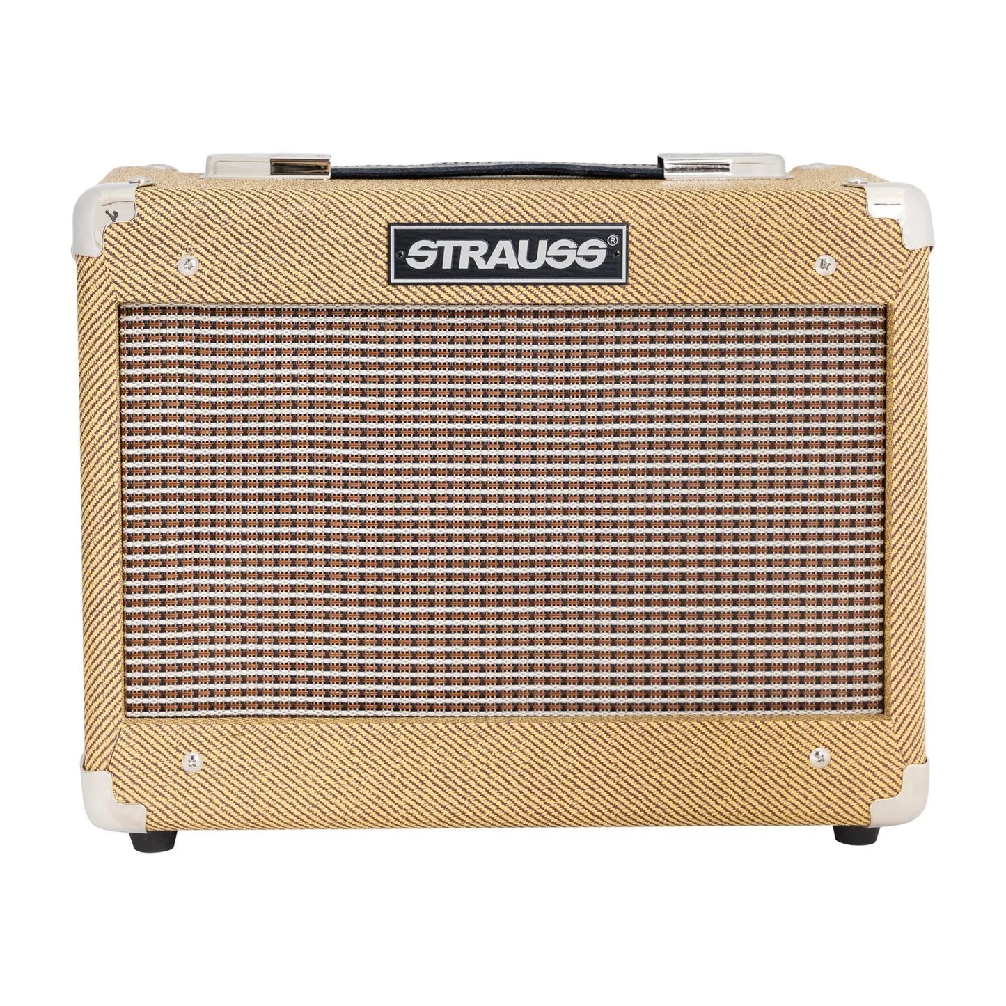 Strauss SM-T5 5 Watt Tweed Valve Combo Amplifier with Dual Channels and Celestion Speaker