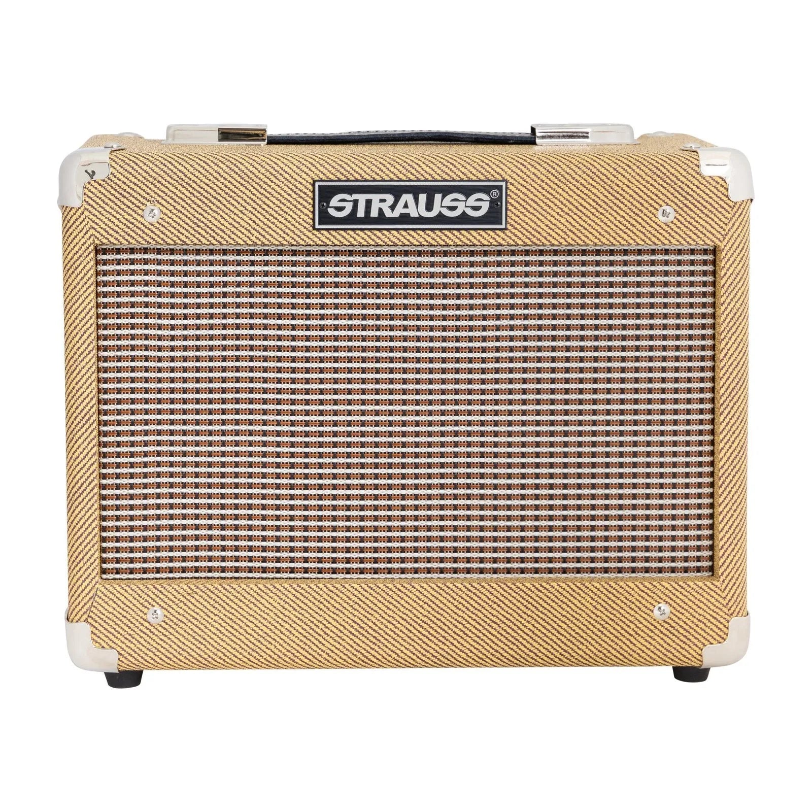 Strauss SM-T5 5 Watt Tweed Valve Combo Amplifier with Dual Channels and Celestion Speaker