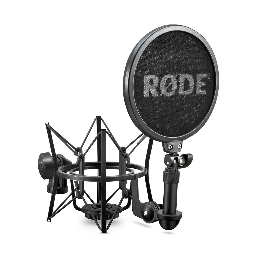 RØDE SM6 Studio-Grade Microphone Suspension Shock Mount with Pop Shield and Telescopic Arm — view 2