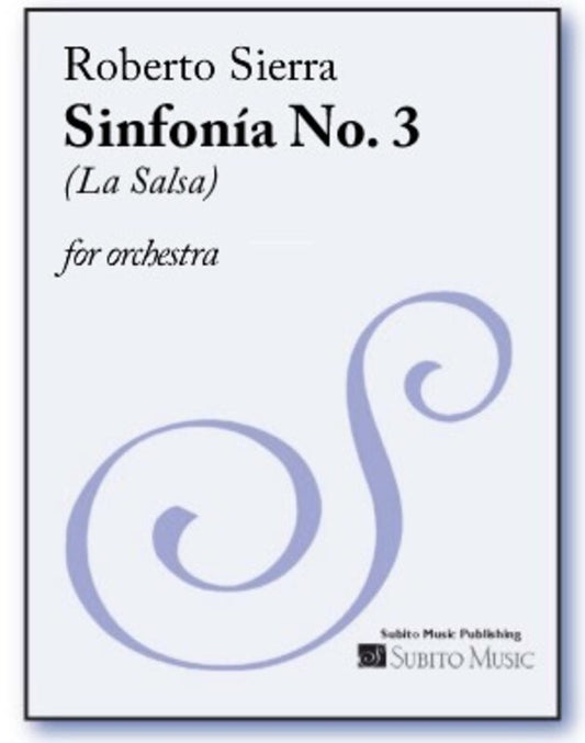 Sinfonia No 3 La Scala For Orchestra Study Score