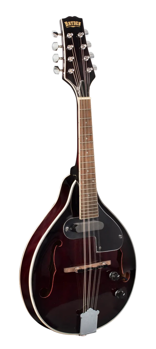 Bryden SMA50E Electric/Acoustic Mandolin Archtop Red Sunburst