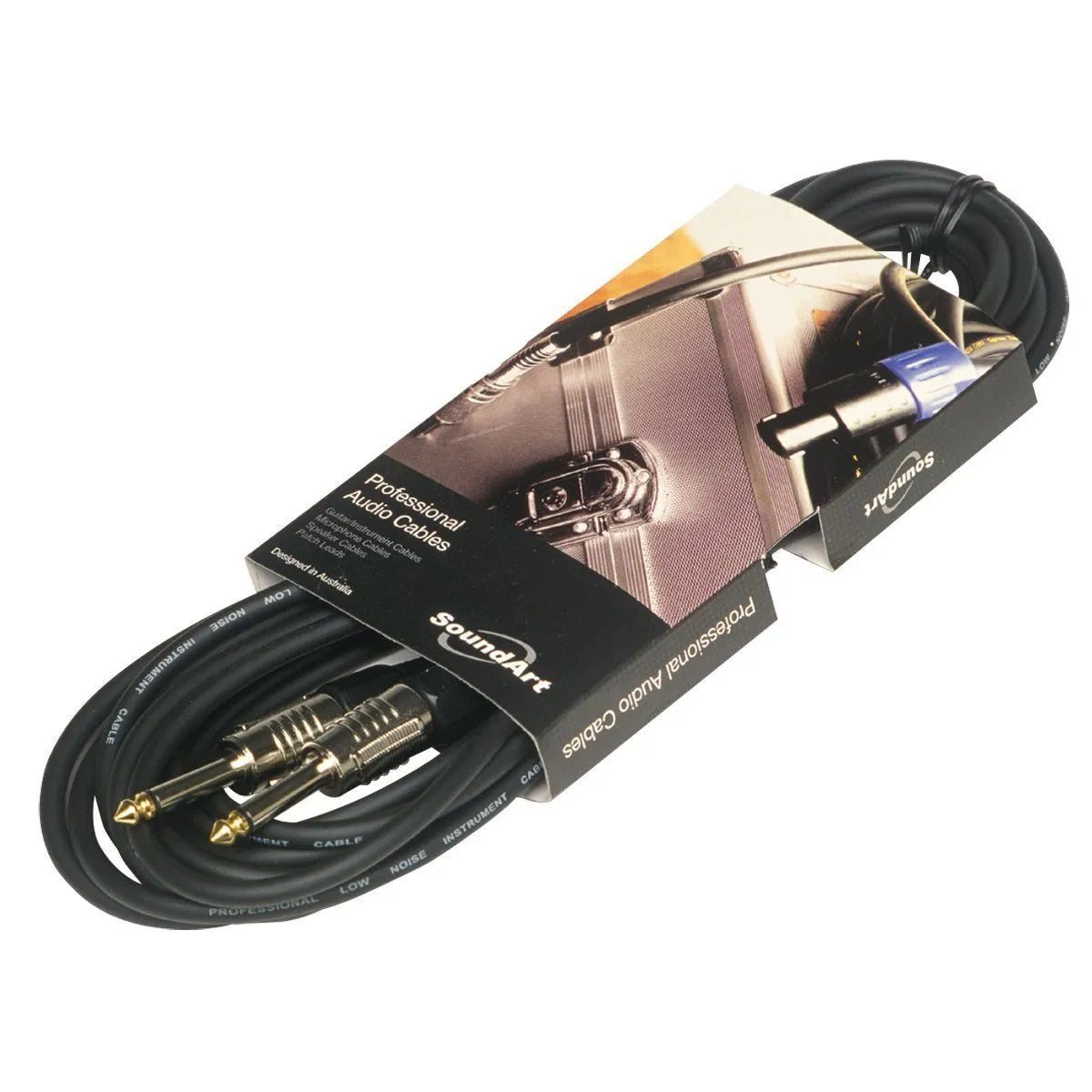 SoundArt SMI-22 Pro-Gear Guitar/Instrument Cable 6m Jack to Jack