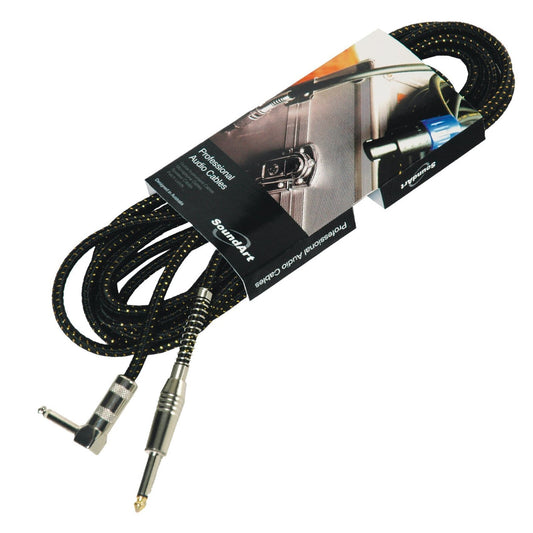 SoundArt 6m Guitar / Instrument Lead with Braided Cable