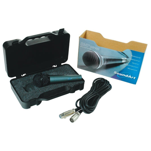 SoundArt Dynamic Microphone Set with Hard Case