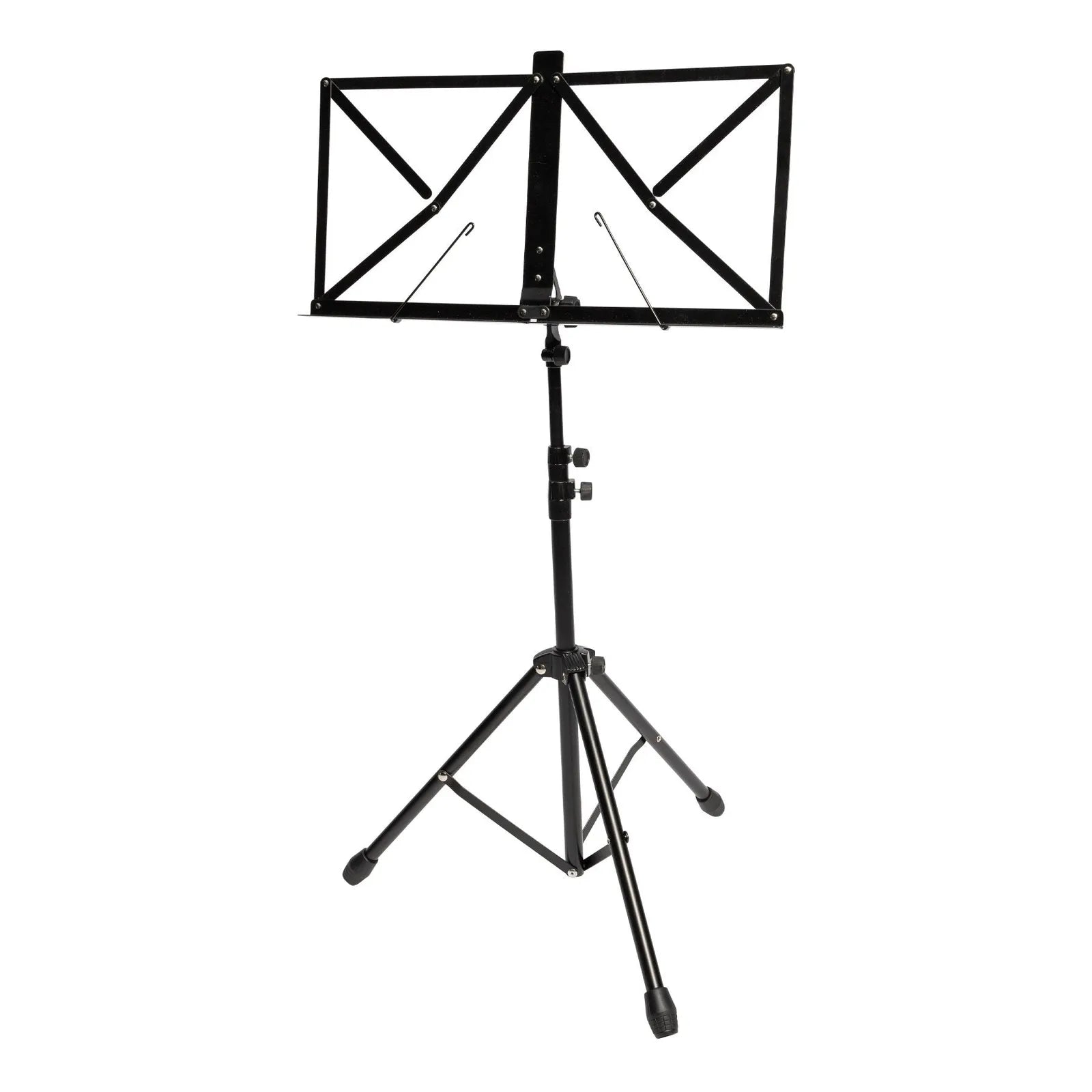 SoundArt SMU-20 Folding Orchestral Music Stand with Carry Bag - Black