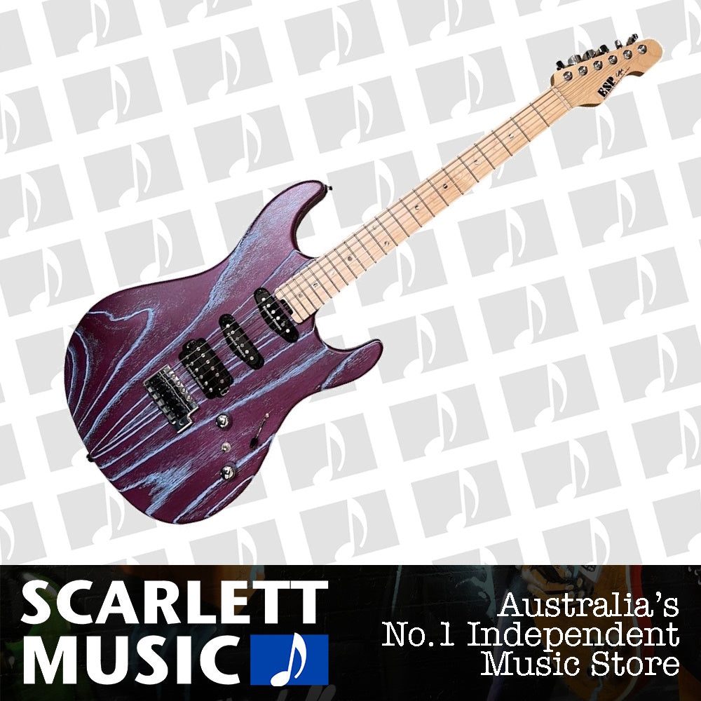 ESP Original Snapper Electric Guitar Indigo Blue Fill — view 2