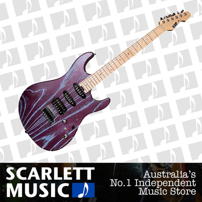 ESP Original Snapper Electric Guitar Indigo Blue Fill — view 2