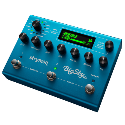 Strymon BigSky MX Multi Reverb Pedal with Dual Reverb, 12 Reverb Machines, MIDI Control, and Impulse Response Capability — view 2