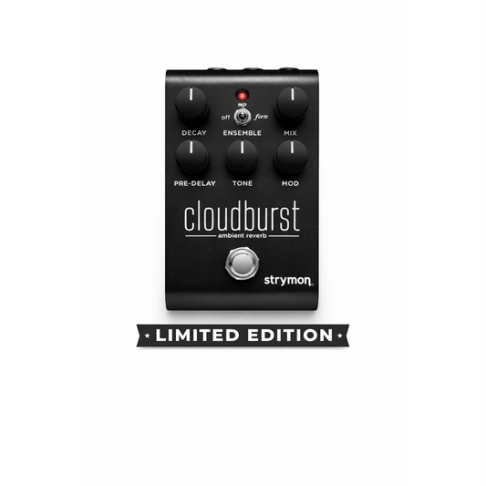Strymon Midnight Edition Cloudburst Ambient Reverb Pedal