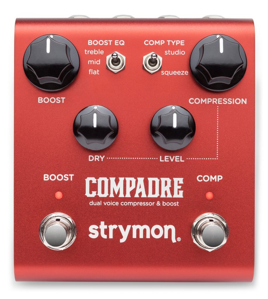 Strymon Compadre Dual Voice Compressor Effect Pedal