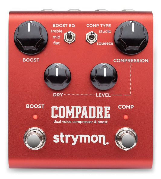 Strymon Compadre Dual Voice Compressor Effect Pedal