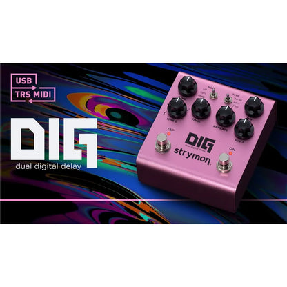 Strymon Dig V2 Dual Digital Delay Effects Pedal — view 4