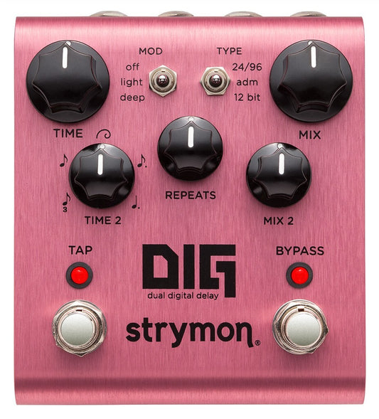 Strymon Dig Dual Digital Delay Effect Pedal