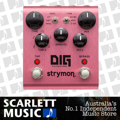 Strymon Dig Dual Digital Delay Effect Pedal — view 2