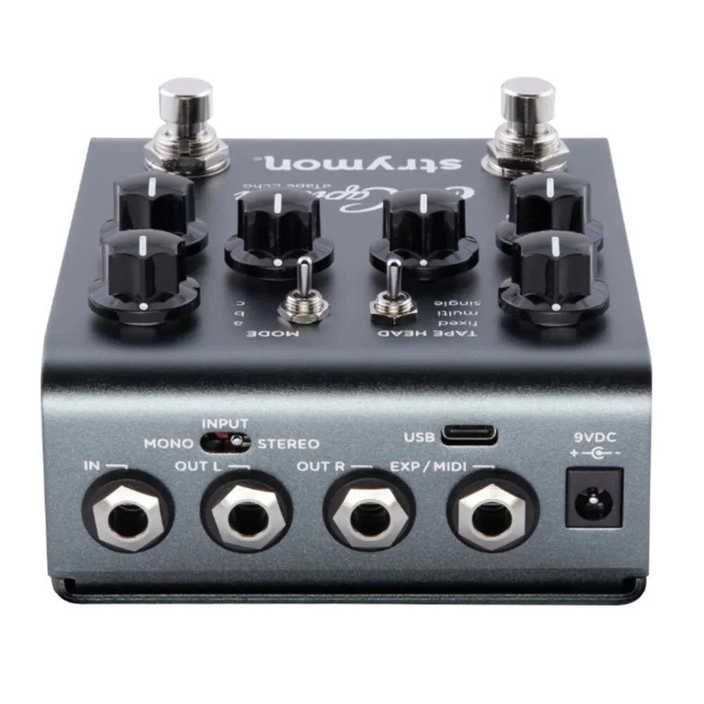 Strymon El Capistan V2 Tape Delay Pedal with MIDI Control and Expression Input — view 2