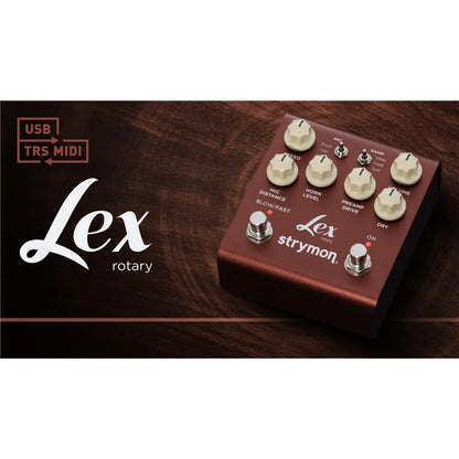 Strymon Lex V2 Rotary Modulation Pedal with USB, Expression Input, and Dedicated Footswitches — view 4