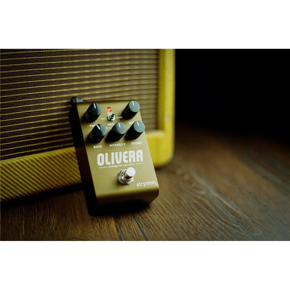 Strymon Olivera Vintage Oil Can Echo Delay Pedal — view 4