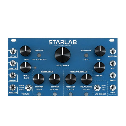 Strymon Starlab Experimental Reverb - Three Reverb Types, Delay/Karplus Synthesis, LFO Modulation, Stereo I/O, USB Firmware Updates — view 2